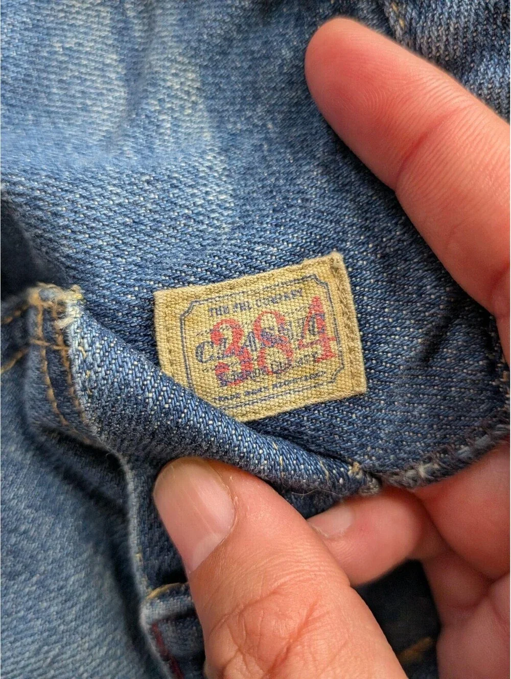 Polo Ralph Lauren Jeans Boys 3-6 Months Blue Denim Elastic Waist Snap Ankle